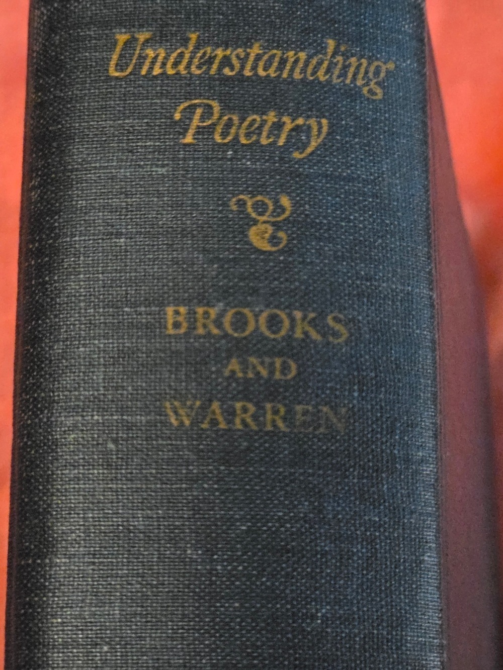 4/$25 Deal! Vintage Understanding Poetry by Brooks and Warren